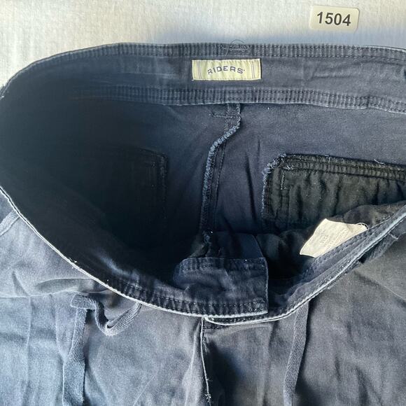 Riders Men’s Cargo Khaki Shorts size 12M, Blue, Multi Pockets - Picture 9 of 11